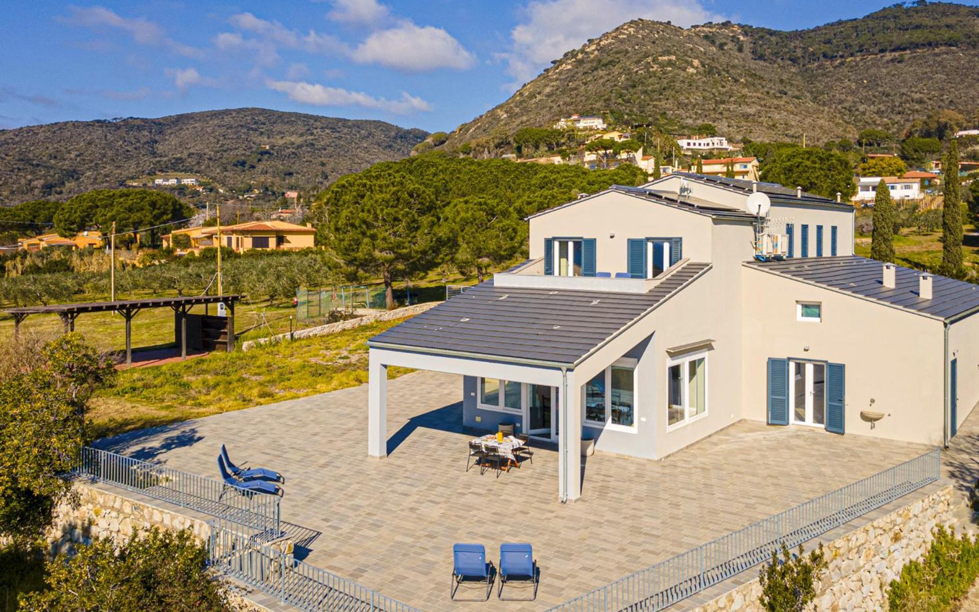 B&B Villa Costanza Lacona Exteriör bild